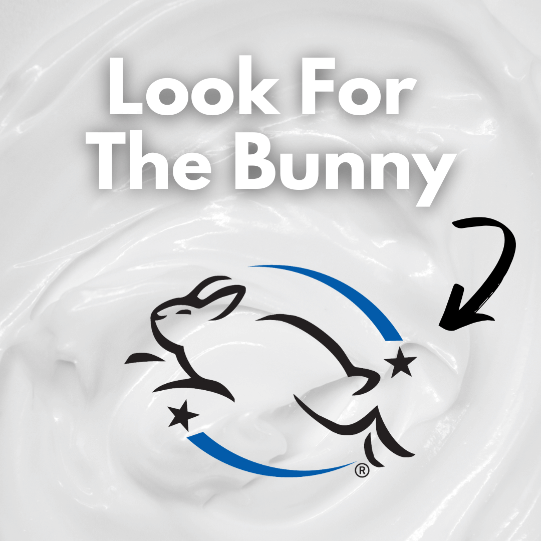Look for the bunny! Leaping Bunny Program Logo