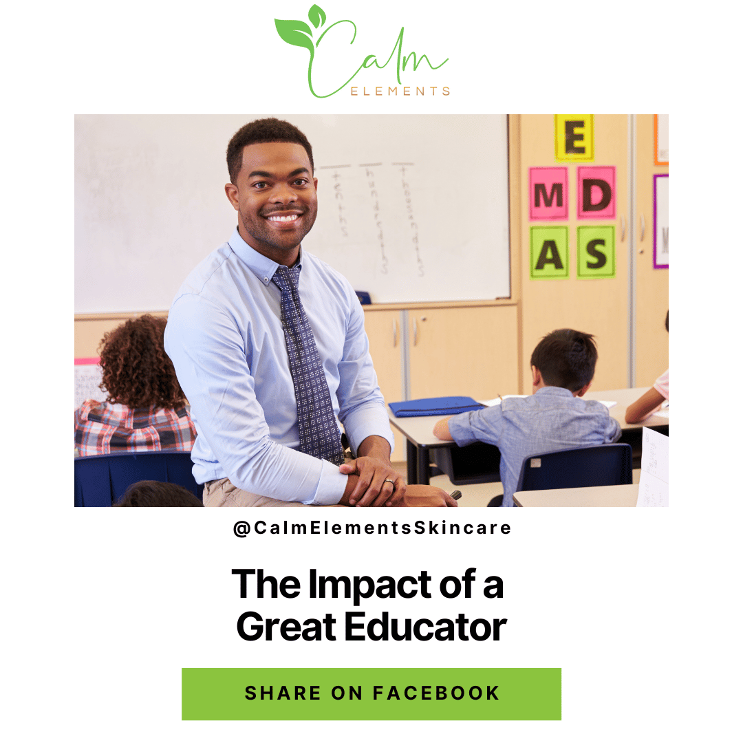 Share this blog about the impact of a great educator. Click to share this blog with your friends on Facebook.