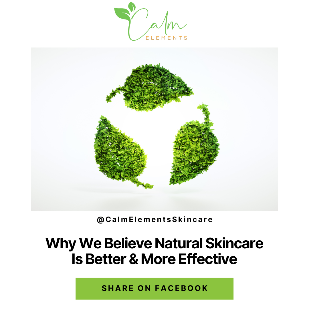 Share this blog about the benefits of natural skincare with your friends on Facebook! Click to share.